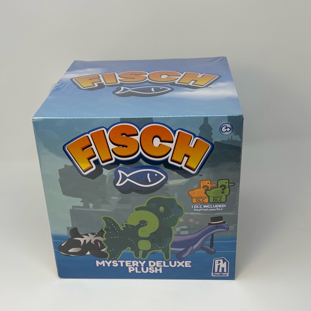 Fisch Mystery Deluxe Plush [1 RANDOM Plush & DLC Included!] New and Sealed